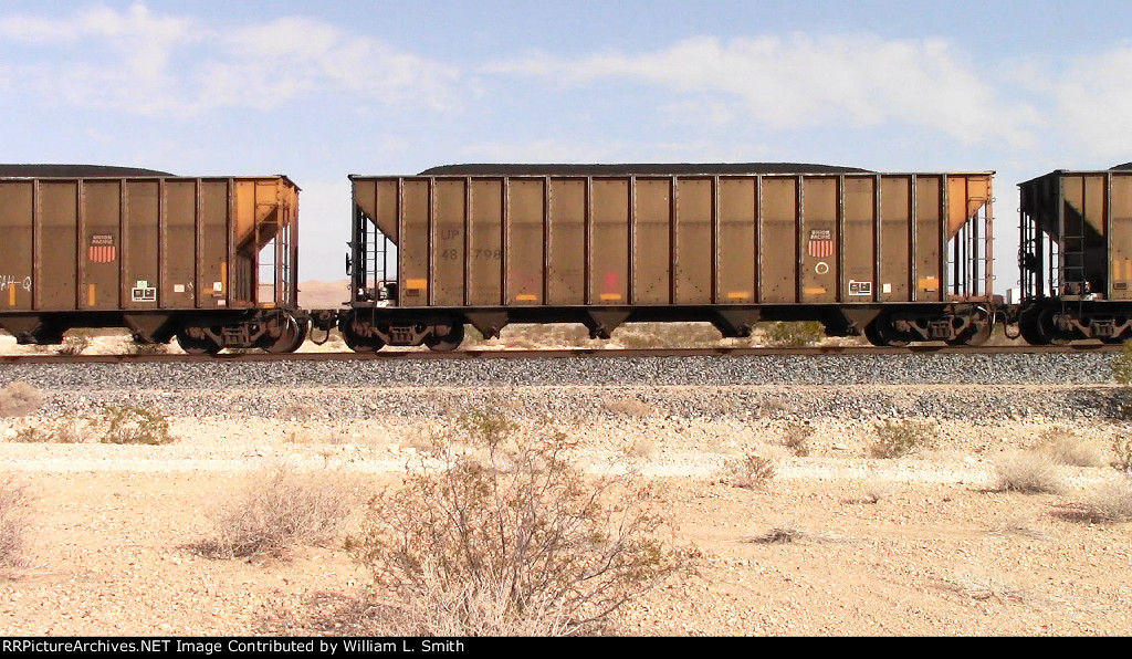 WB Unit Loaded Coal Frt at Erie NV W-Pshr -64